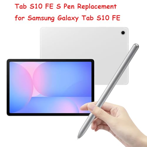 Image of Tab S10 FE S Pen Replacement for Samsung Galaxy Tab S10 FE,Tab S10 FE,S10 Lite Stylus Pen Replacement for Galaxy Tab S10 FE S Pen with Tips /Nibs (Silver)