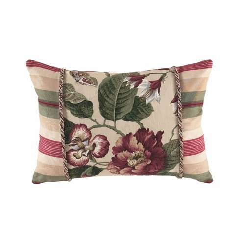 Waverly Laurel Springs Modern Floral Rectangular Decorative Throw Pillow, 14