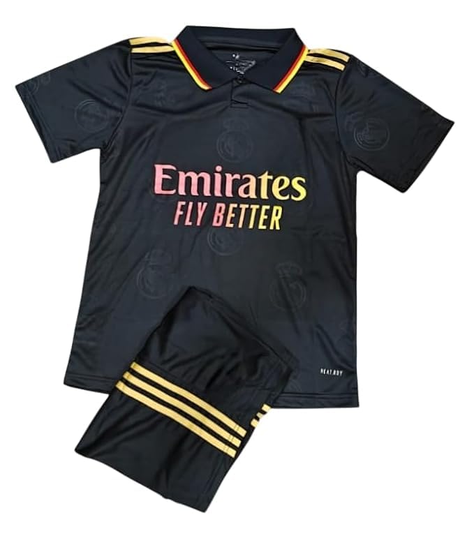 AASHRAY Real Mad*rid Football Jersey Set with Shorts-image-20