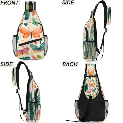 Morrales Sling Bag unisex para viaje y senderismo miniatura 6