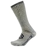 Scent-Lok Men's Thermal Boot Socks, Grey, X-Large