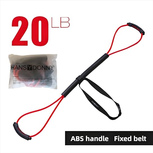 𝐇𝐀𝐍𝐒𝐘𝐃𝐎𝐍𝐍𝐘 Boxing Resistance Bands for Explosive Strength and Speed Training - Enhance Your Boxing Skills Anywhere, Anytime (Red 20LB-2.0)