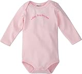 Schnizler Baby - Mädchen Body Langarm, mit Spruch ’Süßes Früchtchen’, Gr. 50 (Herstellergröße: 50/56), Rosa (rosa 14)