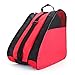 FytStycale Skate Carry Bag for Kids, Suitable for Roller and Ice Skates, Red