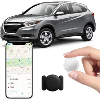 Mini GPS Tracker for Car Work with Apple Find M...