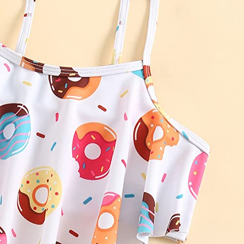 Girls Bathing Suits Toddler Baby Girl Shortcake Bikini 2 Piece Kids Floral Swimsuit Ruffle Butt Swim 5t Swim Suits Girls4