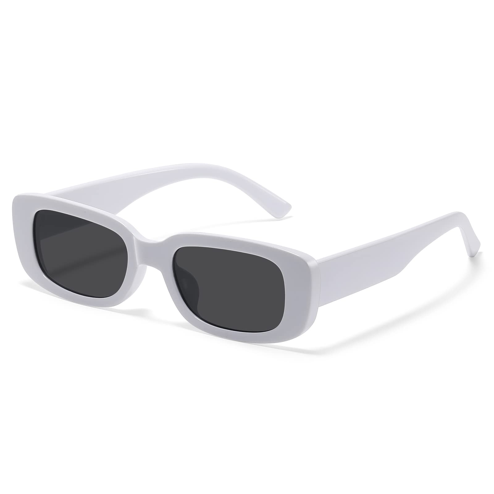 JASPIN Rectangle Sunglasses for Women Men Y2k Sun Glasses UV Protection