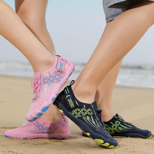 GUNIYIFS Adult Water Shoes Women,Barefoot Man Footwear Non-Slip Hike Barefoot Shoes Unisex Outdoor Wide Toe Athletic Beach4