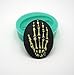 Findings Stop Brand Silicone Mold Hand Bones Cameo Flexible for Crafts, Jewelry, Resin, Scrapbooking, Polymer Clay