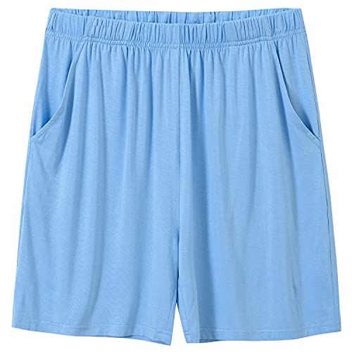 Image of MoFiz Mens Pajamas Set Short Sleeve PJ's Sleep Lounge Sleepwear Cool Pyjama Summer Sets Comfortable Lightweight