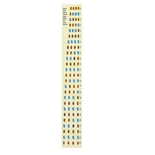 Adesivi: più grande: 6 x 1,2 mm / 0,24 