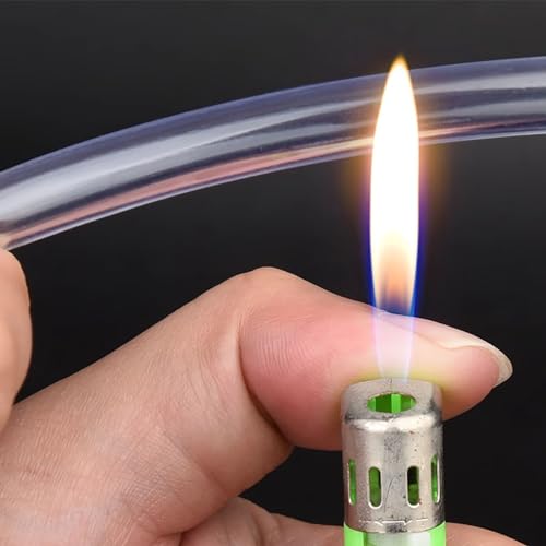 Tuyau flexible transparent pour transfert d'huile et d'eau