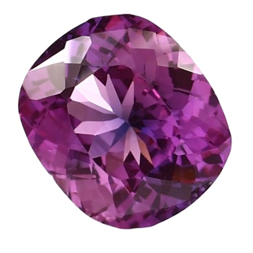 Saphir de Ceylan naturel violet rose pierre précieuse en vrac à facettes pour création bijoux