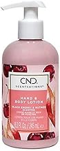 CND Scentsations Hand & Body Lotion - Black Cherry & Nutmeg- 8.3oz