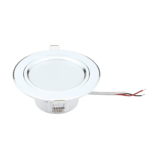 WHITERAY 7-Watt LED Panel Concealed False Ceiling Down Light for Bedroom, Living Room, Caf?, Restaurant, Hallway, Kitchen, Over The Dining Table, Hotels, Malls