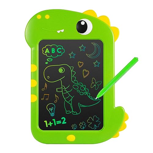 Tablero de escritura LCD, juguete de dinosaurio 2 3 4 5 6 años para niños y niñas