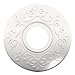 Baldwin R012260IPS Polished Chrome Single Estate Rosette for Passage Functions