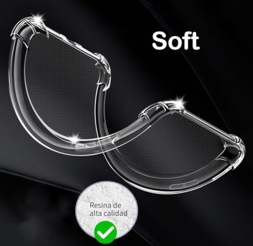 Funda para Motorola Moto G Stylus 4G 2022 transparente que evita arañazos por caídas 6