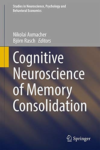 Buy Cognitive Neuroscience of Memory Consolidation — BookShops.in