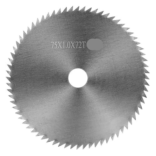 Lame de coupe circulaire 3 pouces 75mm 72T pour outil de travail du bois
