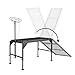 Oxphanor Livestock Trimming Stand with a Ramp, Metal Sheep Stand 49.4“ x 20.9