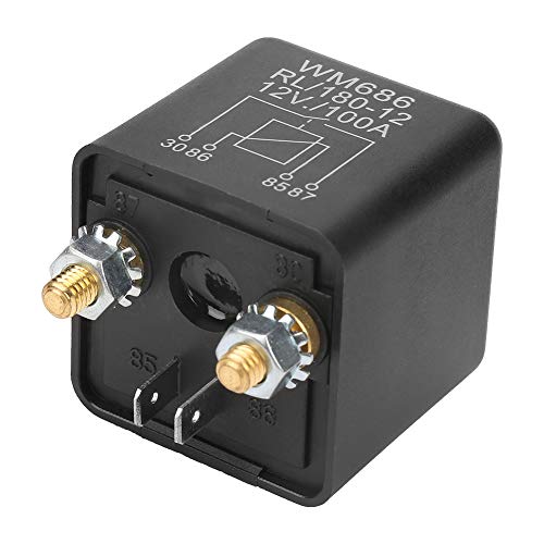 Starter Relay WM686 100A Normal Open Heavy Duty Car Starter Relay for Control Battery ON/Off RL/180 DC 12V