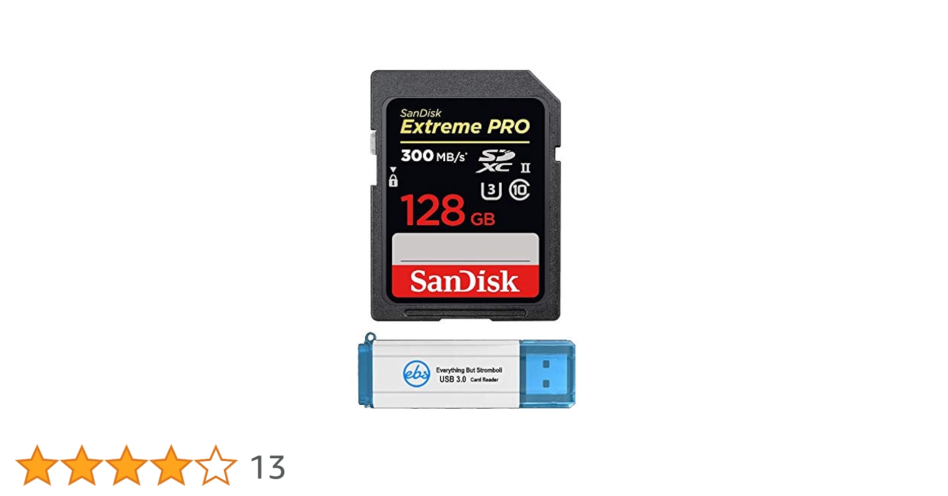 Amazon | SanDisk Extreme Pro 128GB UHS-II SD Card Works with