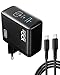 Produktbild INIU 100W USB C Ladegerät, Laptop Schnellladegerät mit USB C Kabel, GaN 3-Port Mehrfach Netzteil für MacBook Air Pro, iPad, iPhone 17 16 15 Pro Max, Samsung Galaxy S25 S24 Ultra, Pixel, Switch 2 etc