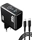 INIU 100W USB C Ladegerät, Laptop Schnellladegerät mit USB C Kabel, GaN 3-Port Mehrfach Netzteil für MacBook Air Pro, iPad, iPhone 16 15 14 Pro Max, Samsung Galaxy S25 S24 Ultra, Pixel, Switch 2 etc