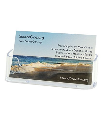 SOURCE ONE Premium Acrylic Business Card Holder