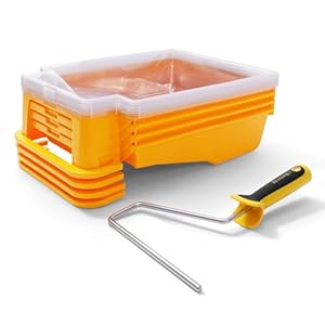 Voomey 17-teiliges Lackierset Farbwanne Set