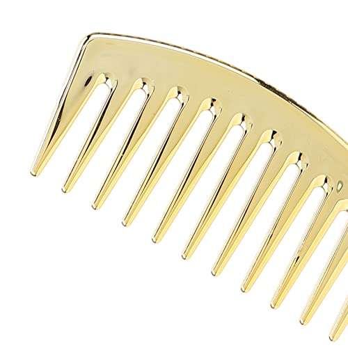 Peine para cortar cabello resistente al calor dorado miniatura 7