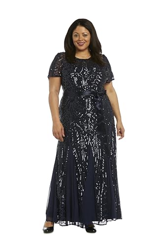 Robe à manches courtes et paillettes coupe fluide et confortable