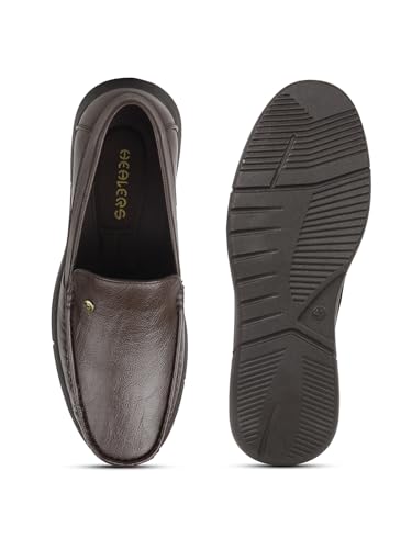 Image of Liberty Healers VSL-3 Non Lacing Formal Loafers for Men with EVA Sole | Comfortable Outsole and Lightweight | Cushioned Footbed | Suitable for Office