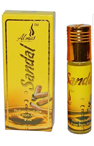 Almas SANDAL Pocket Rollon, 8ml PURE SANDAL (free from alcohol)