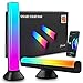 Smart Lightbar, WiFi LED TV Hintergrundbeleuchtung with 8 Scene Modes Sync mit Musik Audio, Bluetooth RGB Ambient Gaming Lampe | Zimmer Deko funktioniert mit APP Control Steuerung für TV, PC