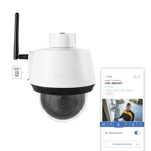 ABUS Surveillance Camera 4K with Motion & Object Detection