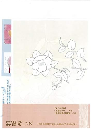 Amazon 和紙ぬりえ 季節の花 ３種 C 椿 百合 チューリップ R 大人の塗り絵 お子様にも ぬりえ おもちゃ