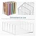 TEHAUX Desktop Book Storage Rack Vertical Organizer for Office Supplies Multifunctional File Holder for Home and School Bookend Spacious Compartments