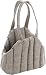 Hundetasche - Tragetasche Gilian Hellgrau – 43x23x35cm – Polyester – Abnehmbarer Boden – Sicherheitsleine – Tragegriffe – leicht zu reinigen