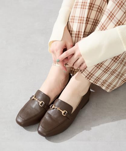 ORientalTRaffic（オリエンタルトラフィック）『スクエアトゥビットモチーフローファー』