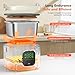 MODURE Cordless Electric Lunch Box for Adults & Kids - 14000mAh Battery Powered, Self Heating Food Warmer with Type-C Rechargeable, 27oz/800ml Portable Heated Lunch Box for Office, School, Camping