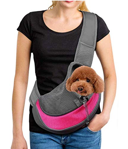 Bolsa de transporte para perros pequeños que evita el cansancio 2