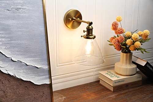Phansthy FTY433T Antique Industrial Wall Sconce 1-Light 7.3 Inch Cone Wall Light Fixture thumb #3