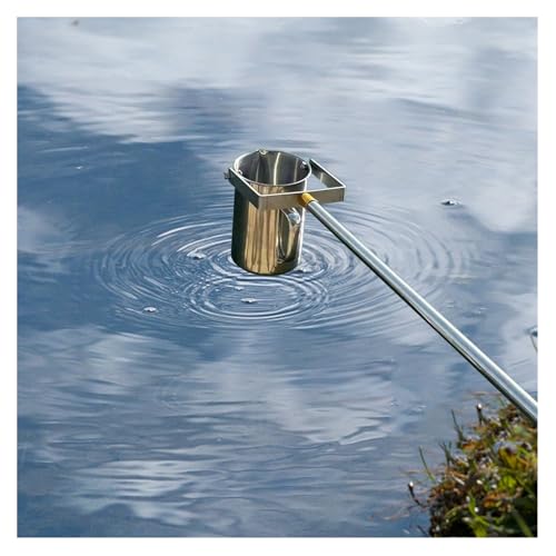 Poteau de prélèvement d'échantillons d'eau 500ml et 1000ml avec tige télescopique en plastique de 2m10