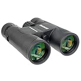 Smithsonian Bird Watching Binoculars for Adults – 10x42 Binoculars for Bird Watching, Hiking, Travel – Waterproof Binoculars w/Adjustable Diopter – Bird-Watching Guide Included