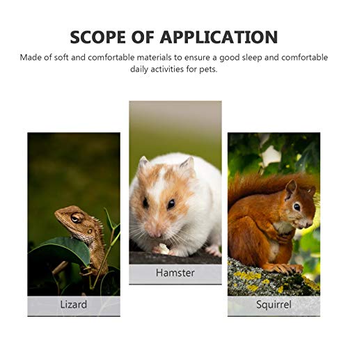 VILLCASE Pequeno Animal Rede Manter Aquecido Animal de Estimação Rede Balanço Suave Engrossar Cama d