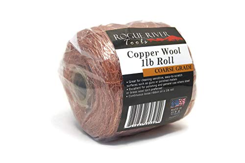 Copper Wool 1lb Roll (Coarse) - Rogue River Tools