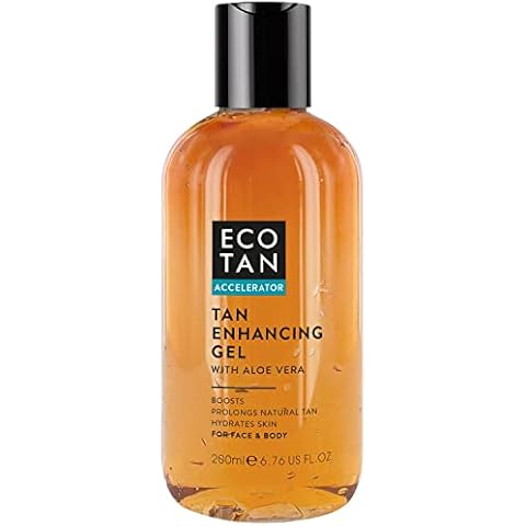 EcoTan Tanning Accelerator Gel for Face and Body Cover
