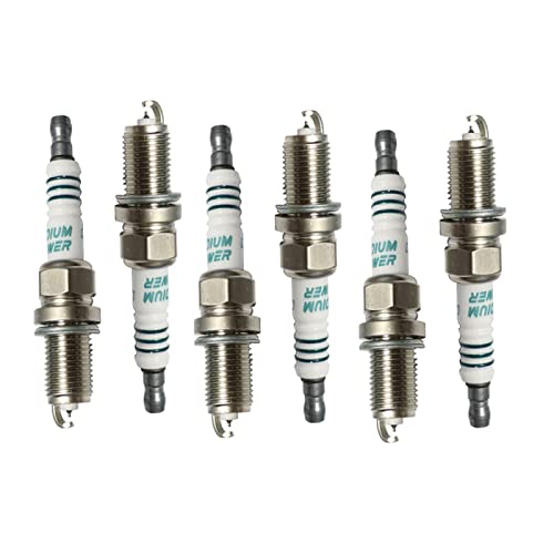 Bougies d'allumage Iridium (Lot de 6) pour moteurs Mazda, Mitsubishi et Peugeot